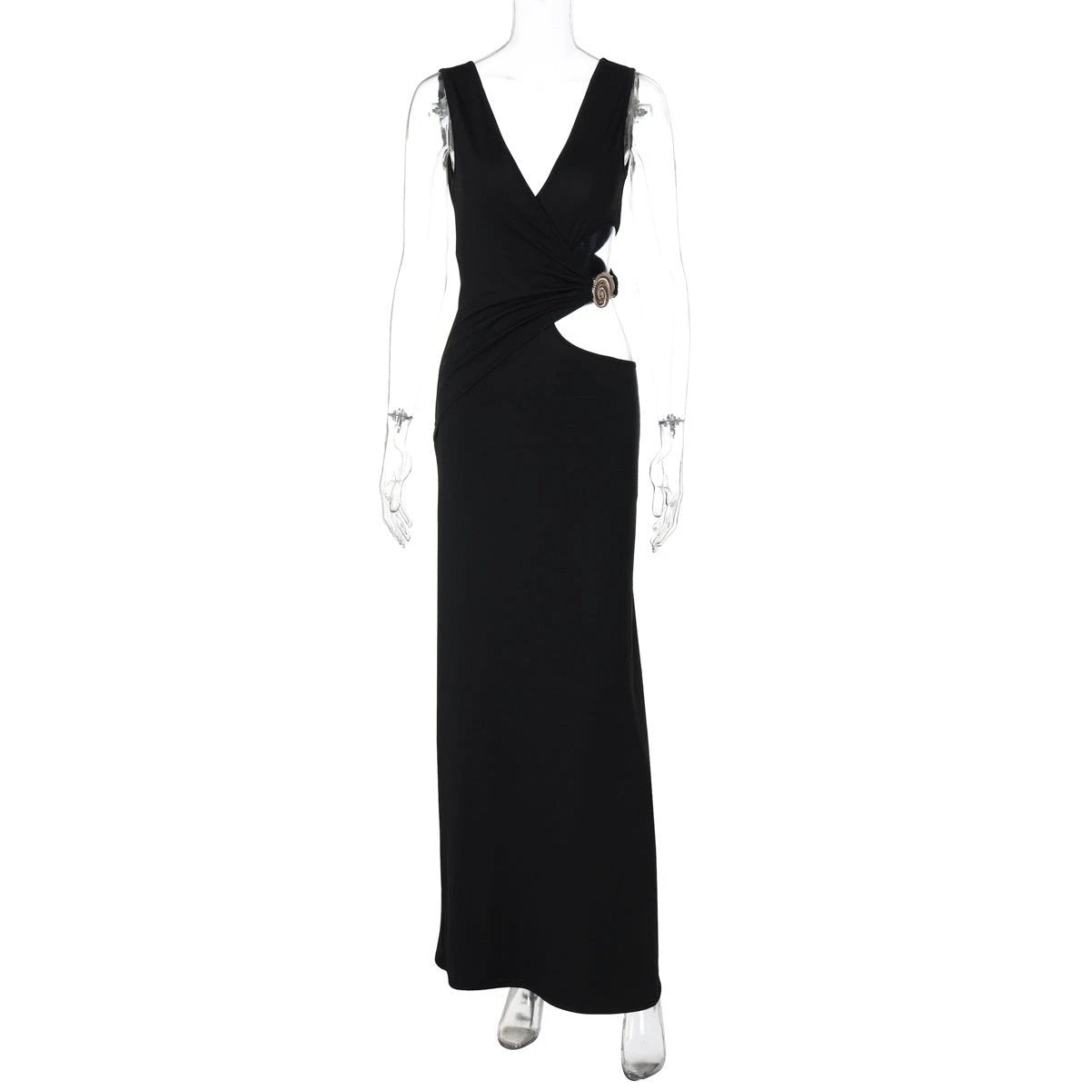 Fashion Sexy Cutout Sheath Women's Dress by GJG Denim