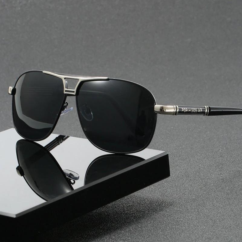 Men's Polarized Day And Night UV Protection Advanced Sense Color Changing Sunglasses by GJG Denim