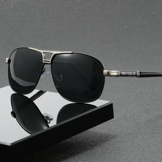 Men's Polarized Day And Night UV Protection Advanced Sense Color Changing Sunglasses by GJG Denim