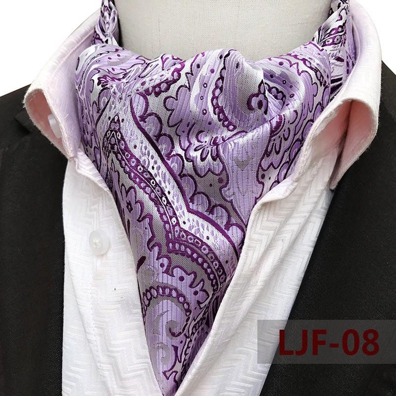 Men's Jacquard Polyester Scarf by GJG Denim