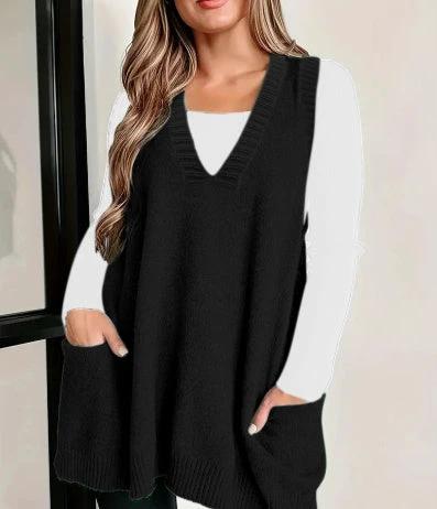 Loose Plus Size Sleeveless Pullover Casual Fashion by GJG Denim