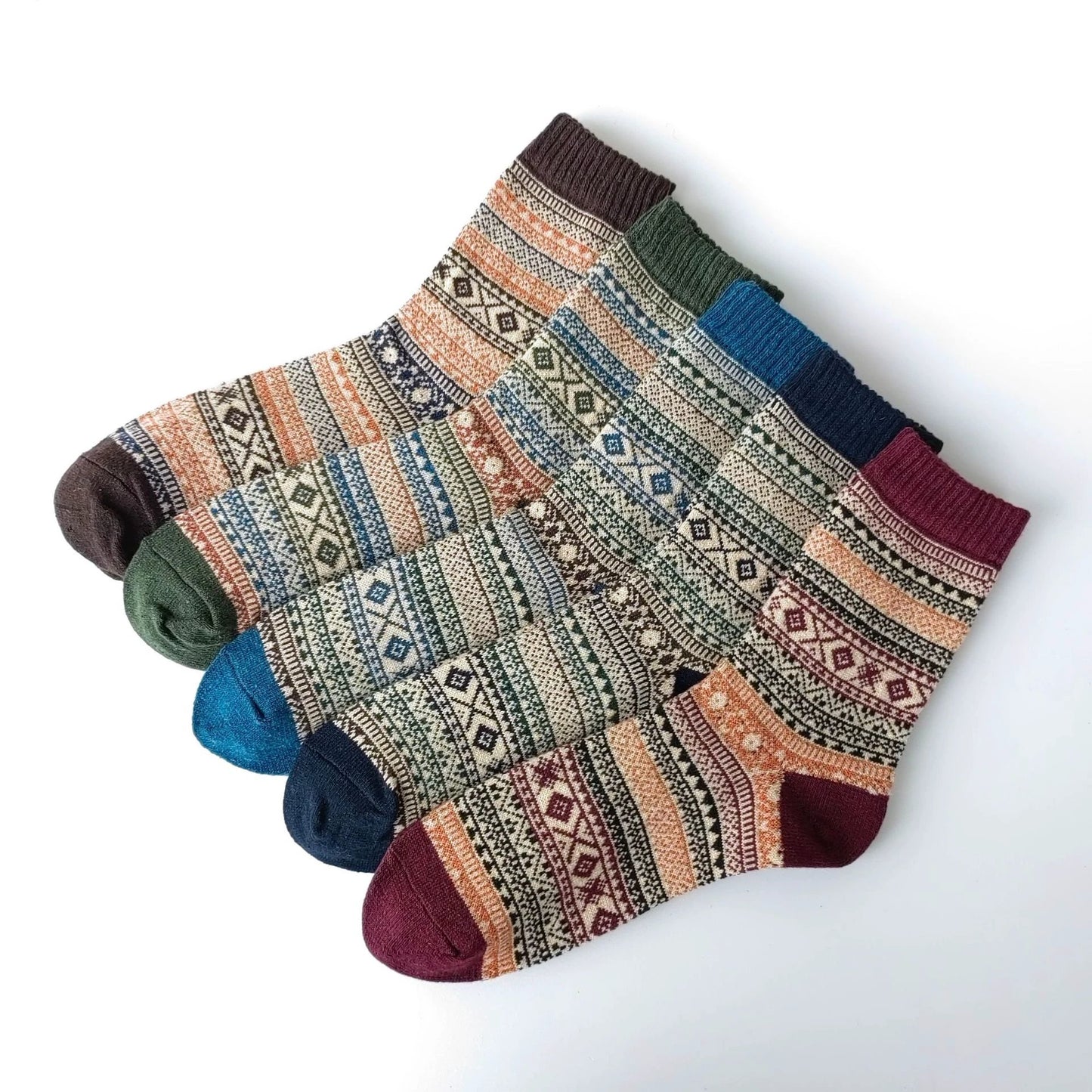 Men's Socks Vintage Style Wool Socks by GJG Denim