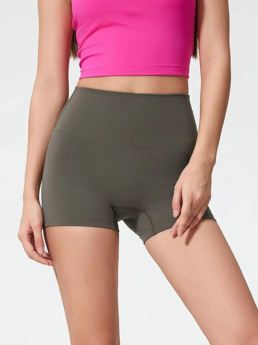 Millennia High Waist Active Shorts by Lady Ros