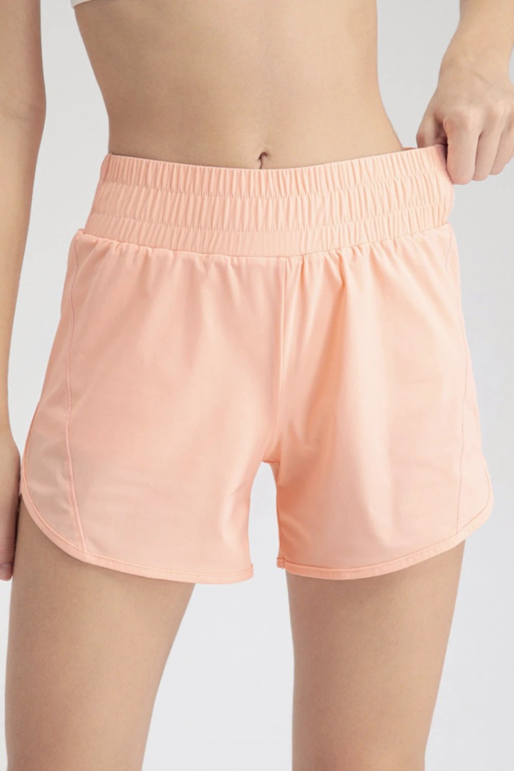 Elastic Waist Active Shorts by Lady Ros