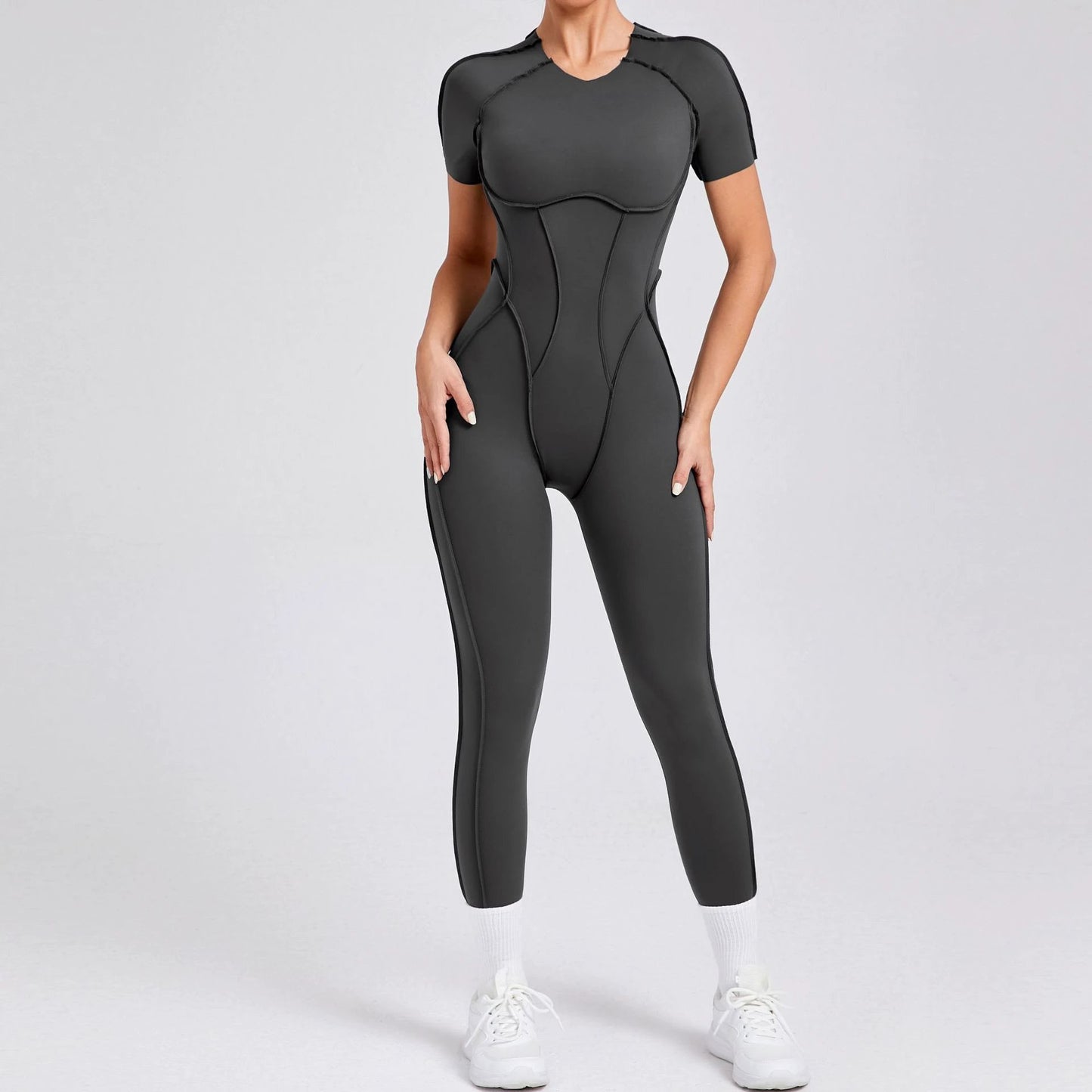 One-piece Sports Yoga Jumpsuit by GJG Denim
