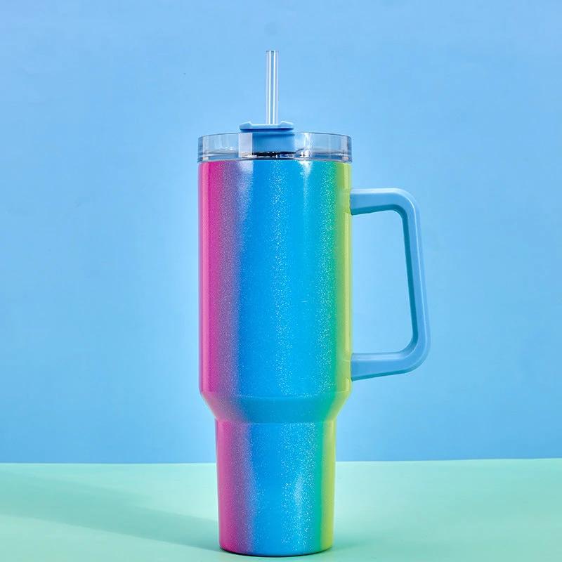 Large Capacity Double-layer Stainless Steel Vacuum Insulation Cup by GJG Denim
