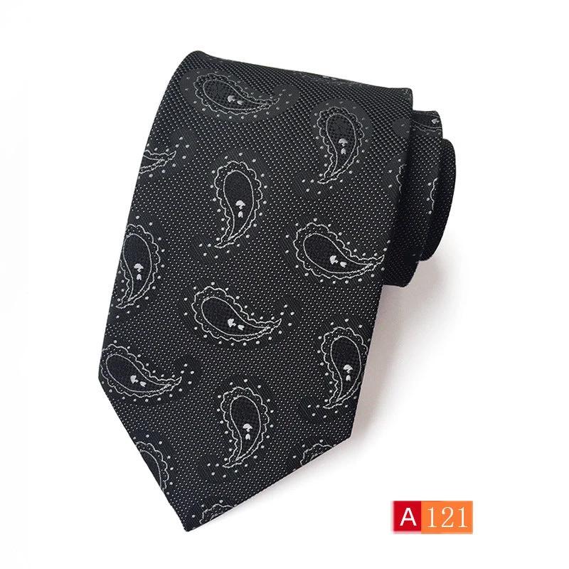 Men's Casual Formal Wear Polyester Jacquard Tie by GJG Denim