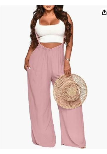 sleeveless Casual Jumpsuit by GJG Denim