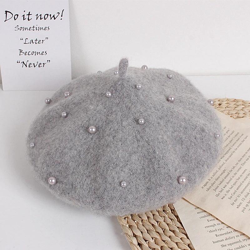 Beaded Princess Beret For Babies Or Children by GJG Denim