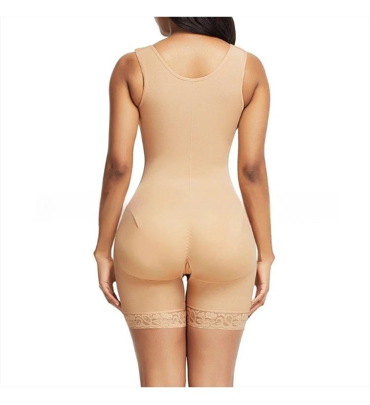 Belly Contracting Hip Lift Body Shaping Jumpsuit by GJG Denim