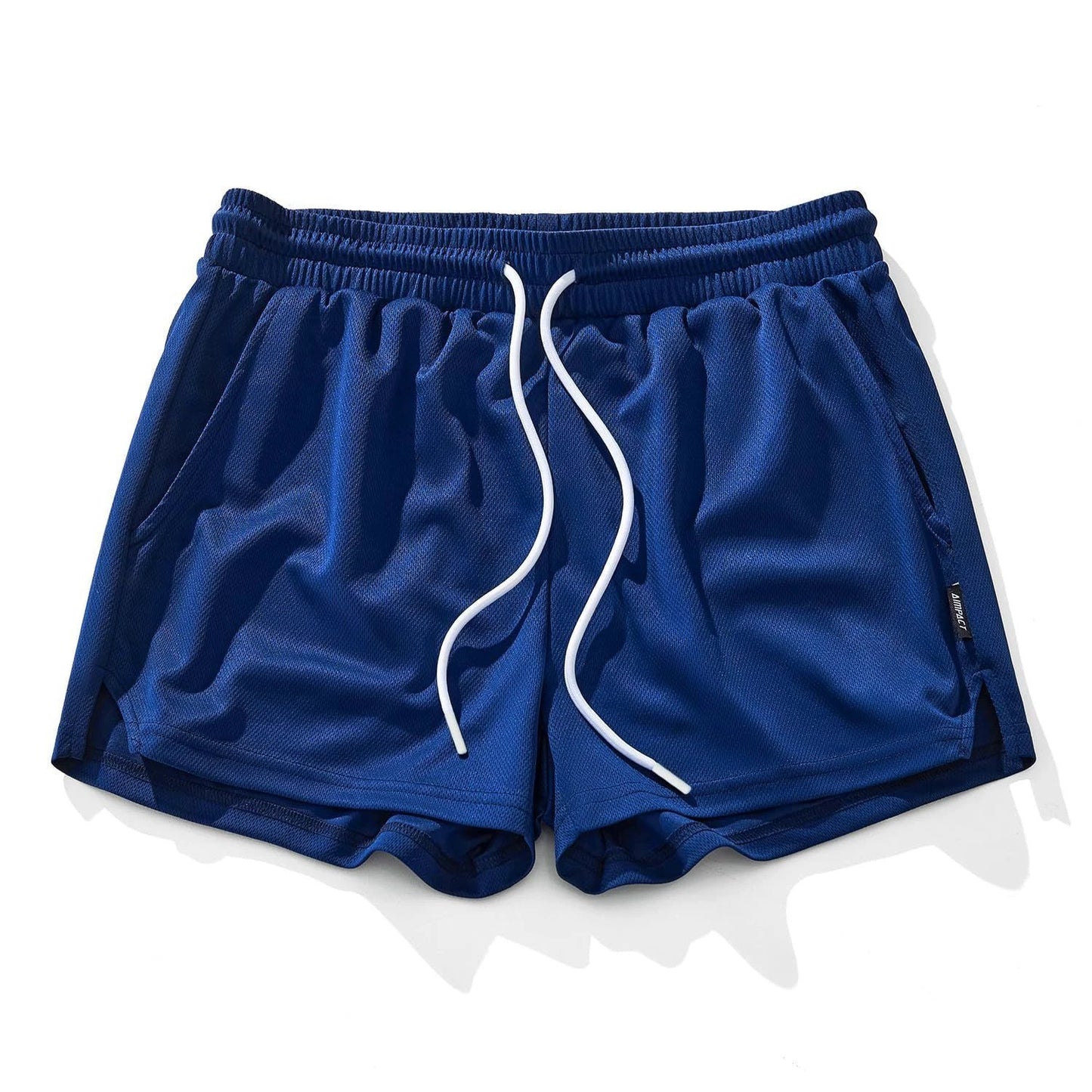 Men's Mesh Running Quick-drying Workout Shorts by GJG Denim