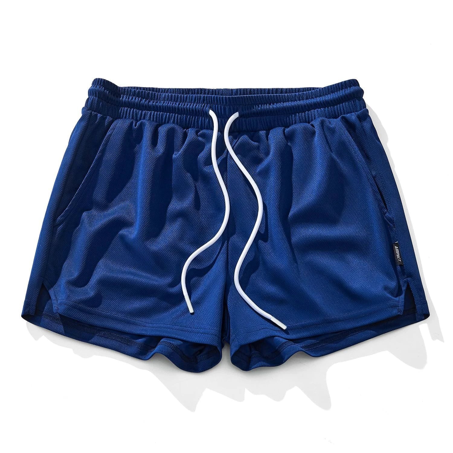 Men's Mesh Running Quick-drying Workout Shorts by GJG Denim