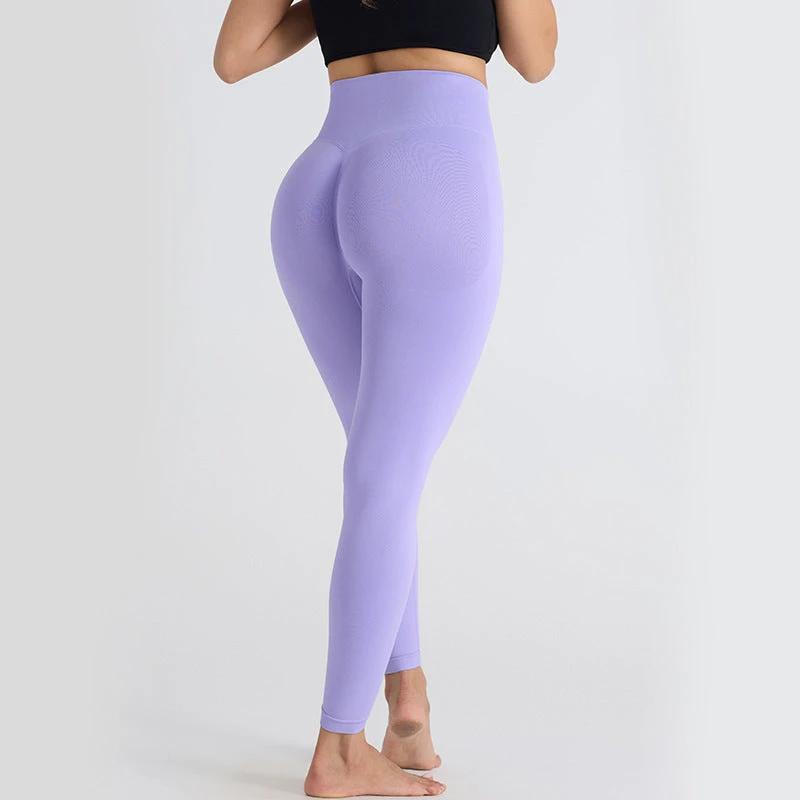 High Waist Workout Trousers High Elastic Sports Outdoor Yoga Clothes by GJG Denim