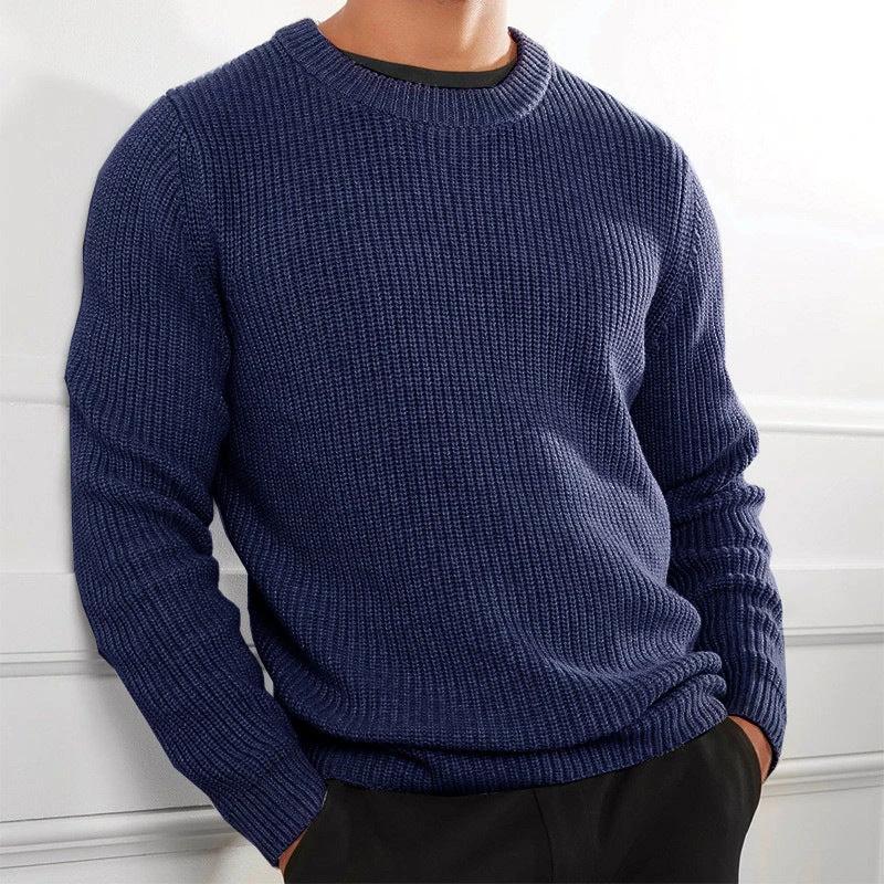 New Men's Casual Knitted Sweater Long Sleeve by GJG Denim