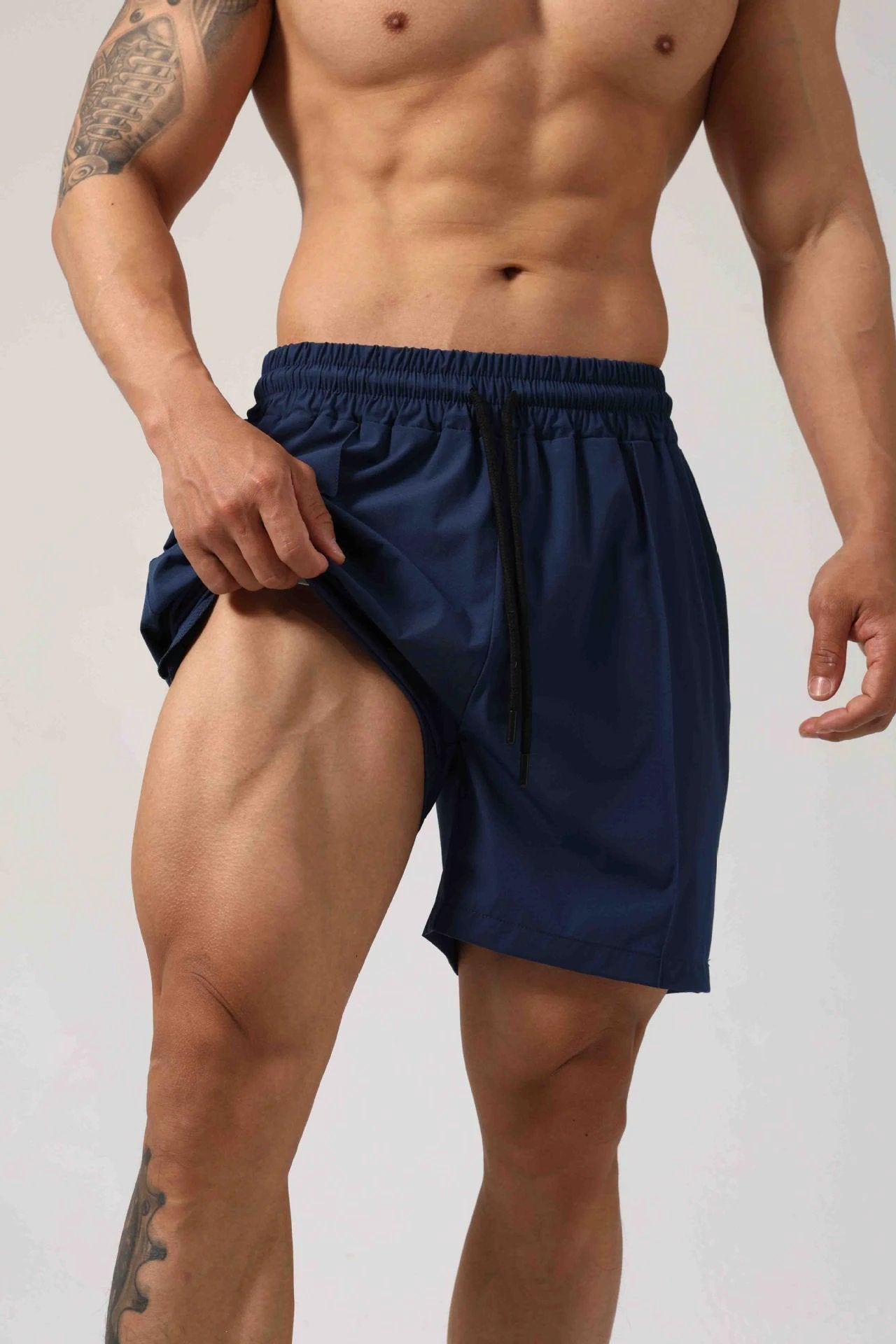 Ice Silk Sports Shorts Men's Casual Fashion Brand by GJG Denim