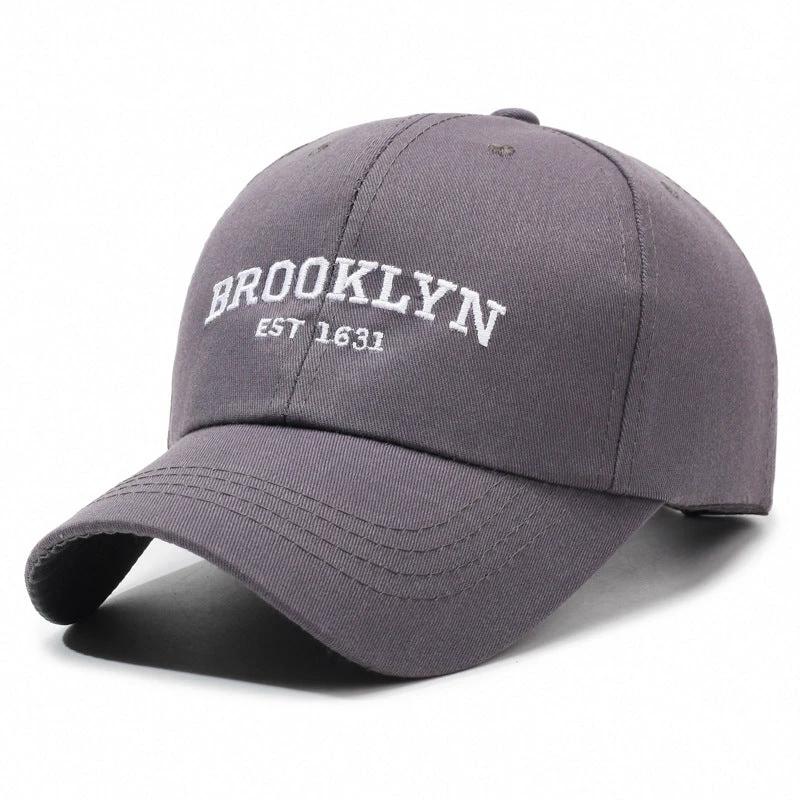 Embroidered Men's Sun-protective Baseball Cap by GJG Denim