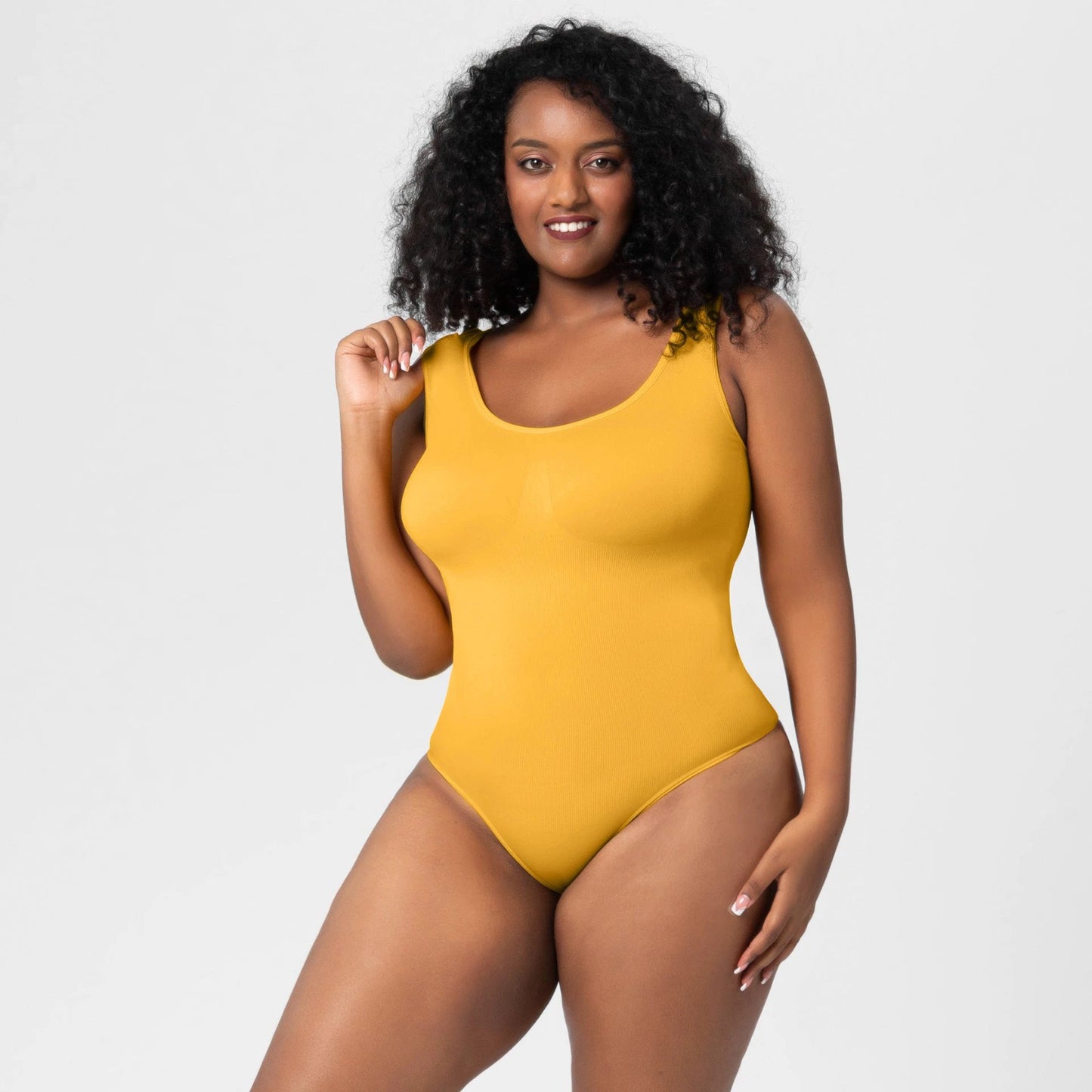 Large Seamless One Piece Bodysuit For Women by GJG Denim