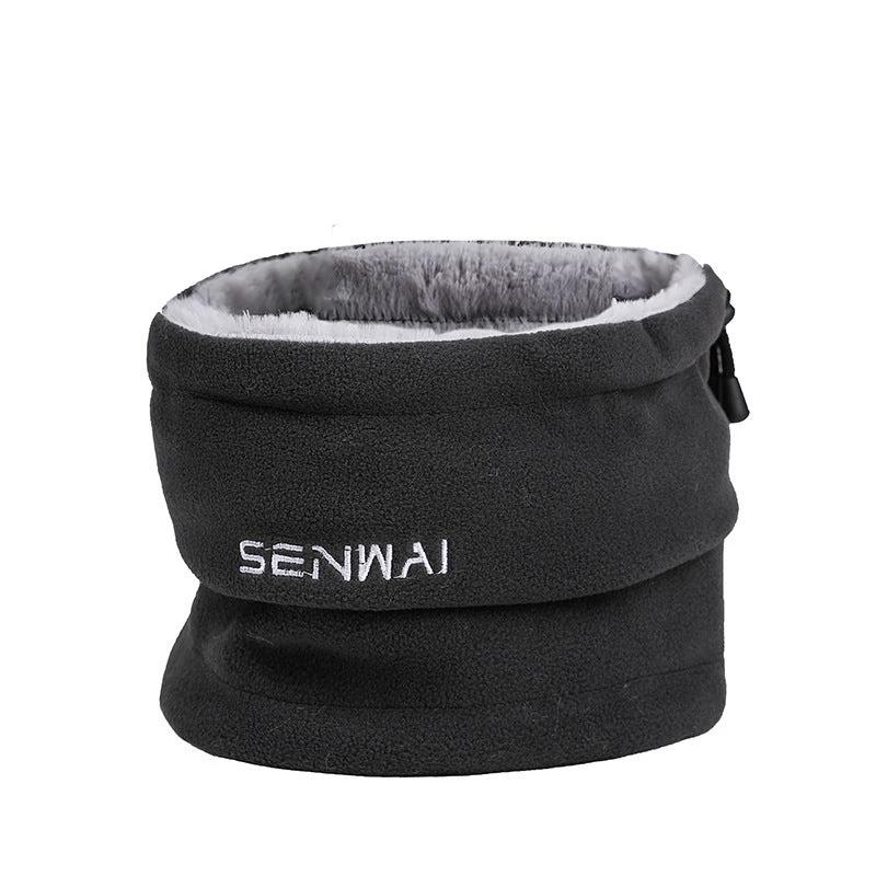 Men's Cold Proof And Warm Wind Proof Wool Hat or Neck Warmer by GJG Denim