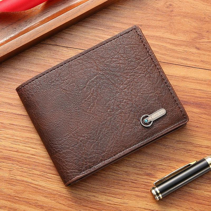 Men's Leather Wallet by GJG Denim