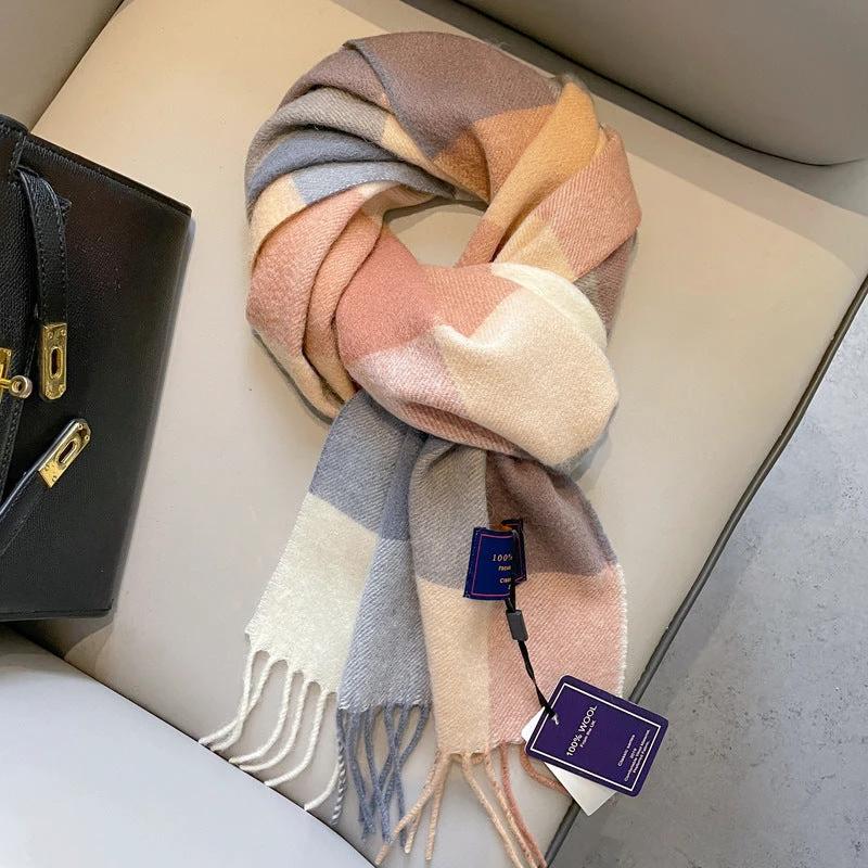 Men's Wool Scarf Winter by GJG Denim