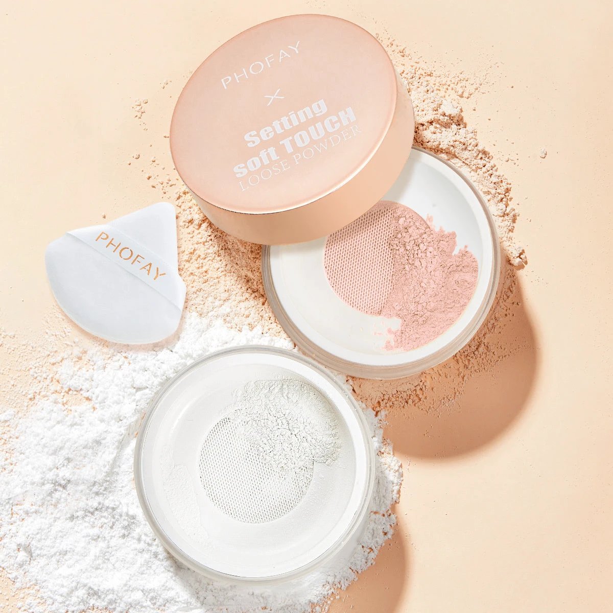 PHOFAY Setting Soft Touch Loose Powder by GJG Denim