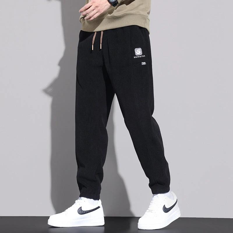 Men's Loose Tappered Track Sweatpants by GJG Denim