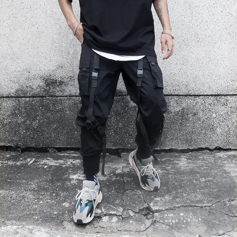 Men's Fashionable Pocketed Cargo Jogges by GJG Denim