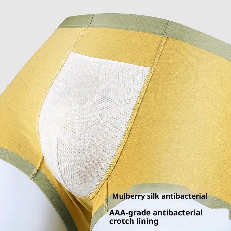 Men's Thin Seamless Boxer Shorts by GJG Denim