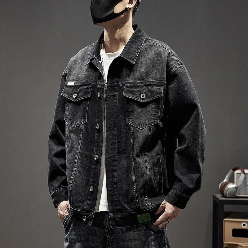 Men's Heavy Retro Denim Jacket by GJG Denim