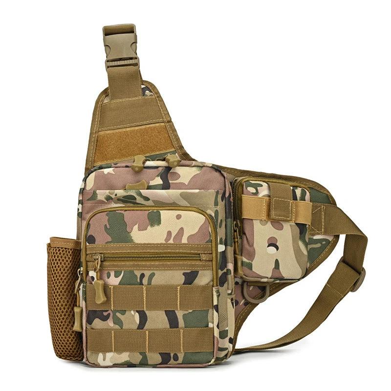 Men's Mini Camouflage Backpack by GJG Denim