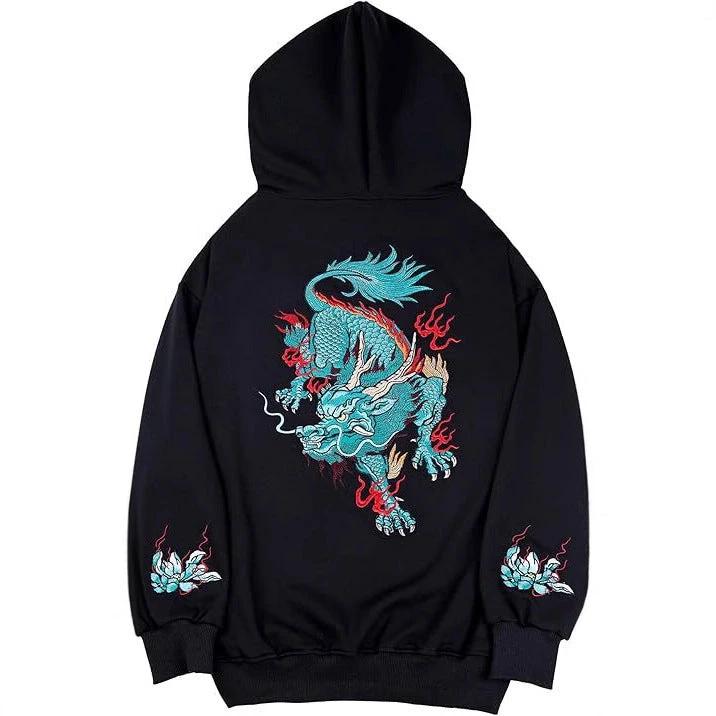 Men's Printed Pattern Hoodie by GJG Denim