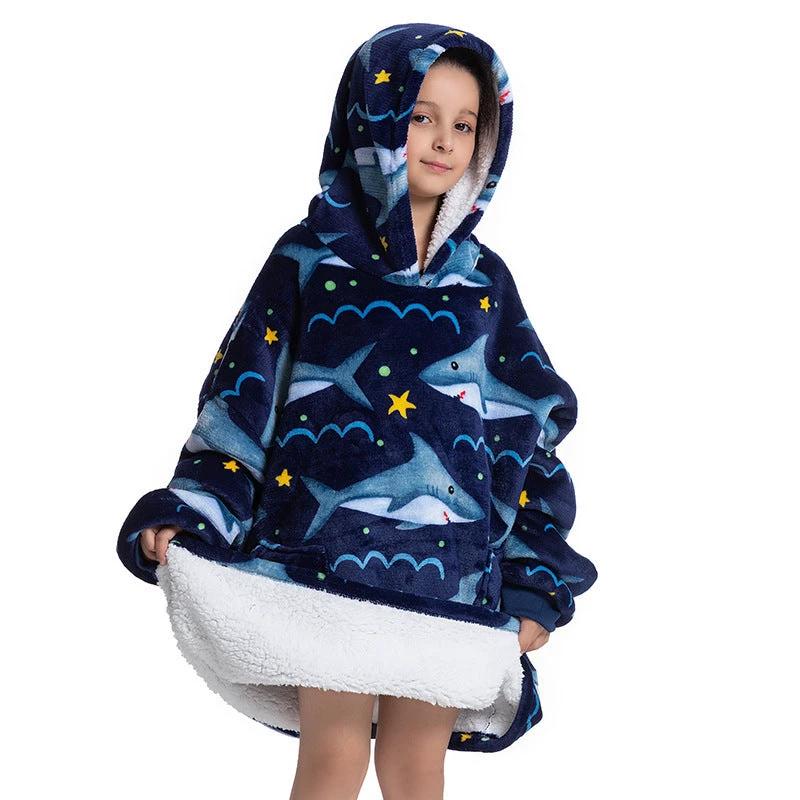 Composite Children's Flannel Lambswool Home Pajamas by GJG Denim