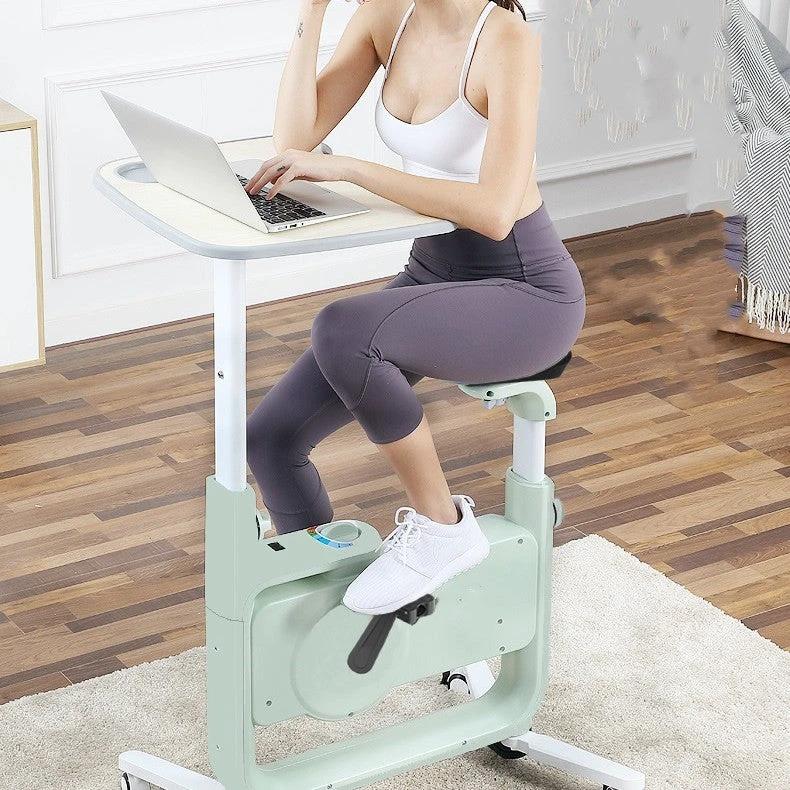 Silent Desk Exercise Bike Magnetic Control by GJG Denim