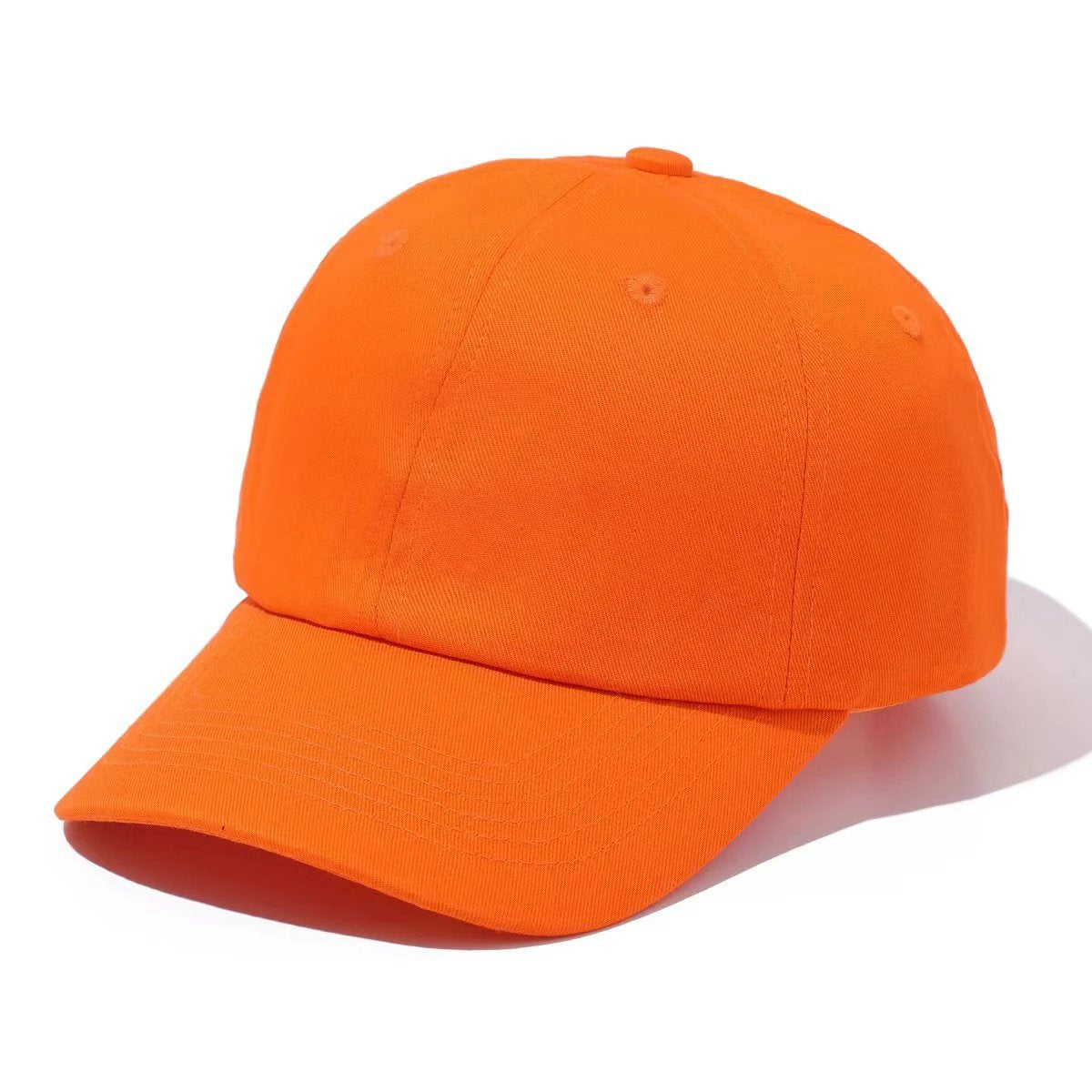 Men's Cotton Solid Color Baseball Cap by GJG Denim
