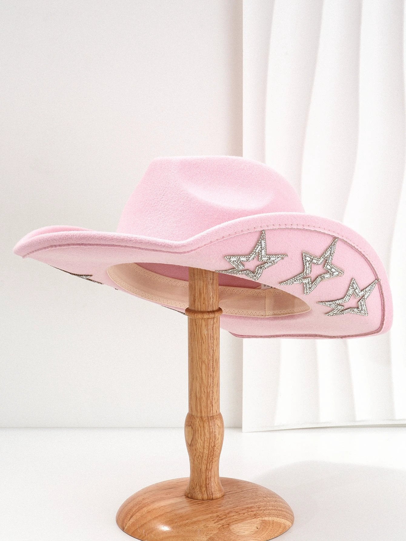 Woolen Felt Western Denim Top Hat Party Hat by GJG Denim