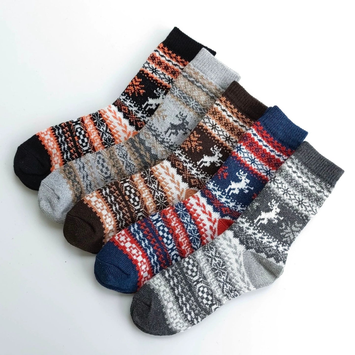 Men's Socks Vintage Style Wool Socks by GJG Denim