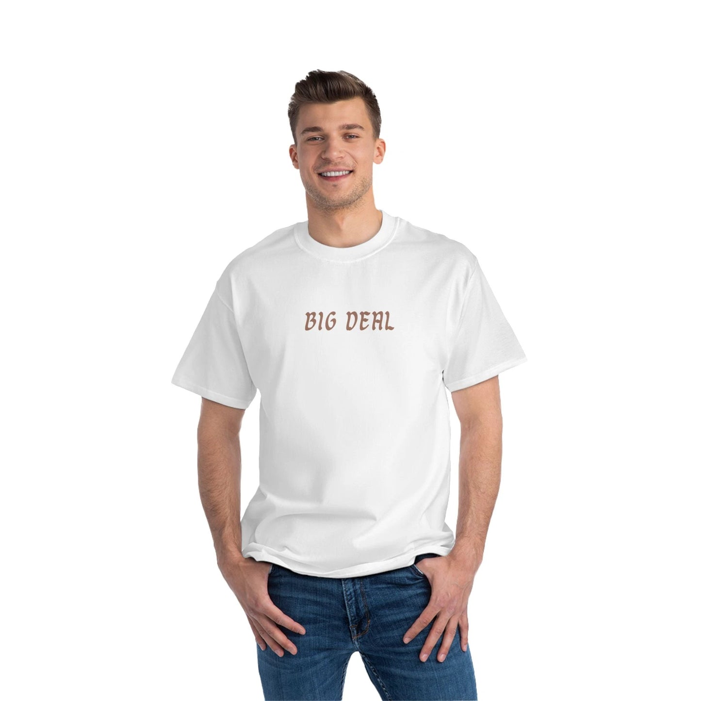 Big Deal Short-Sleeve T-Shirt, Casual Tee, Everyday Wear, Gift for Friends, Fun Statement Shirt, Trendy Fashion by Printify