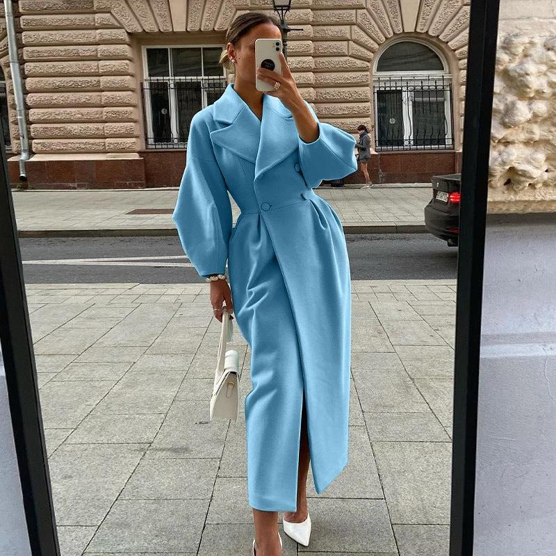 Vintage Court Lantern Sleeves Large Lapel Jacket by GJG Denim