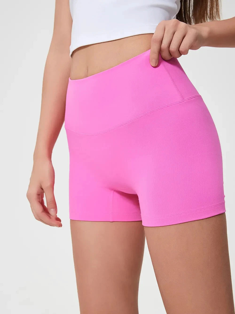 Millennia High Waist Active Shorts by Lady Ros