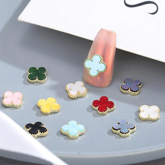 🍀 Clover Luxe Nail Charms by Allure Nails PR