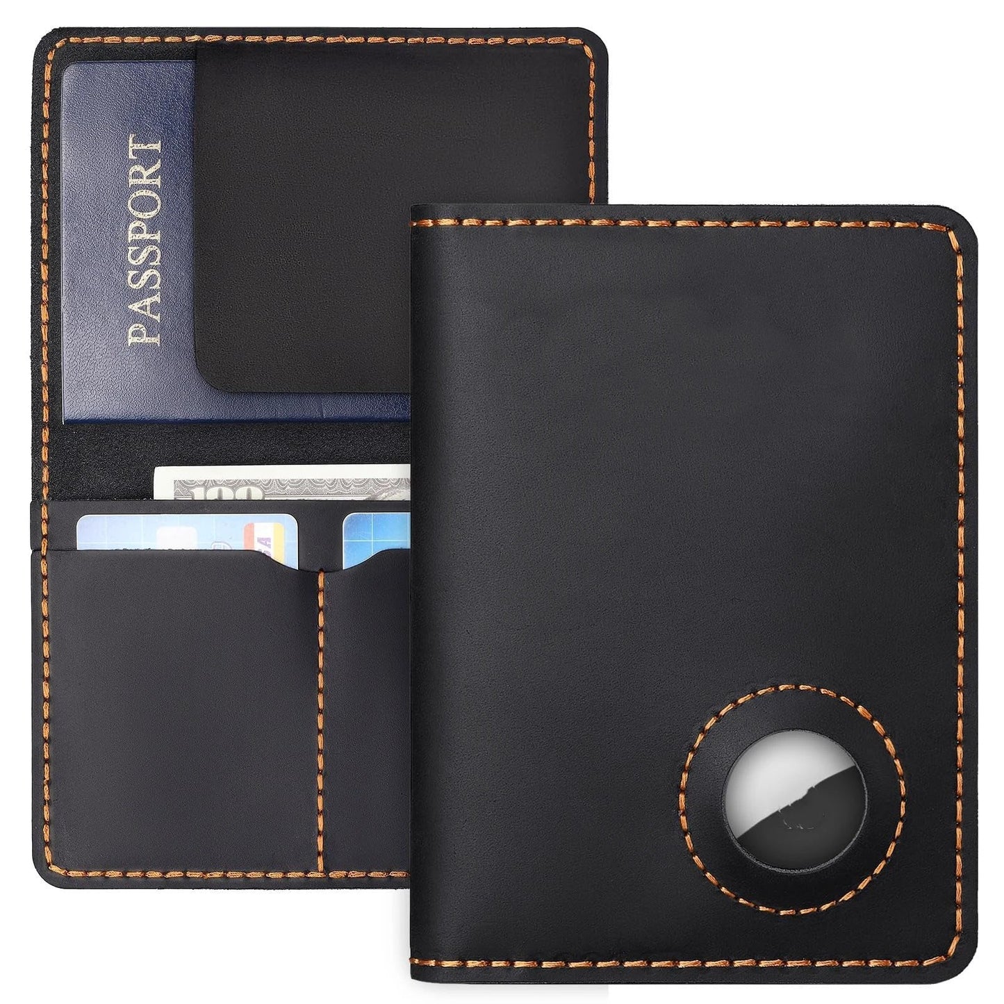 Men's Vintage First Layer Cowhide Handmade Wallet by GJG Denim