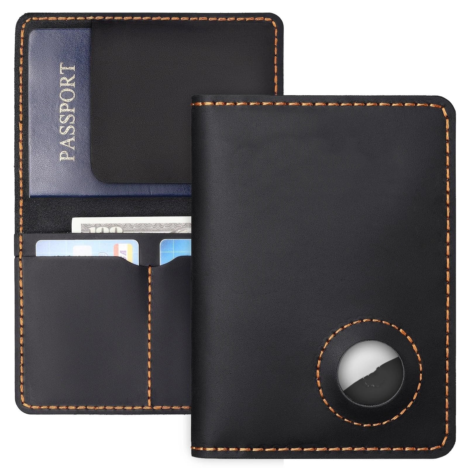Men's Vintage First Layer Cowhide Handmade Wallet by GJG Denim