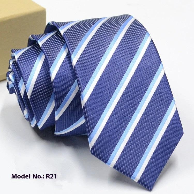 Men's Fashion Exquisite Jacquard Tie by GJG Denim