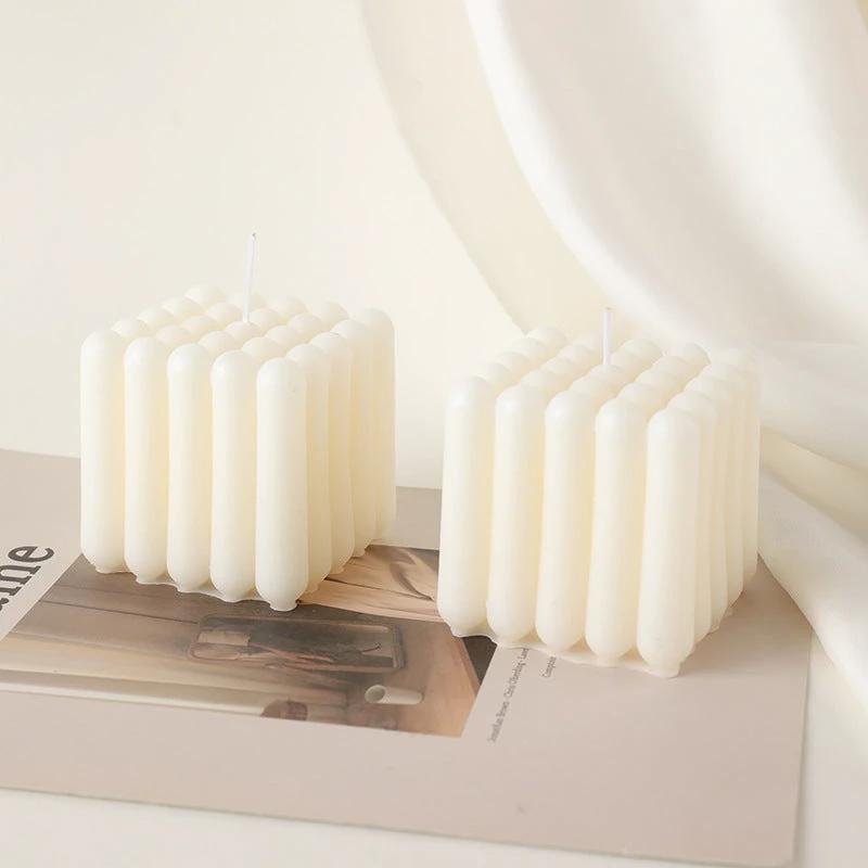 Geometric Shaped Aromatherapy Candles by GJG Denim