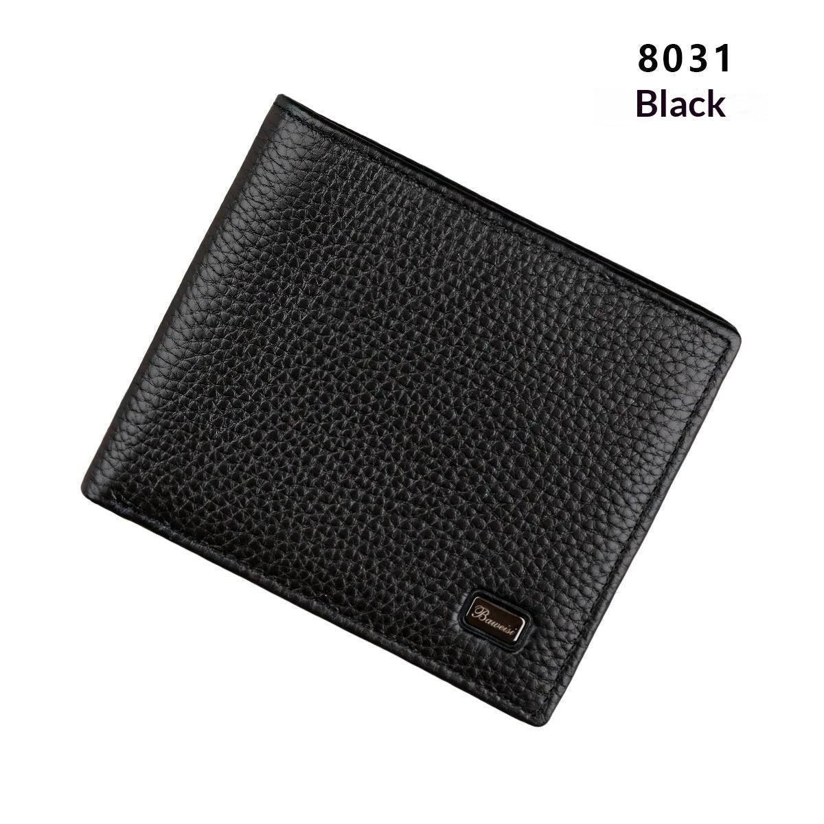 Men's Anti-Scanning RFID High-Capacity Credit Card Holder Made From First-Layer Cowhide Leather by GJG Denim
