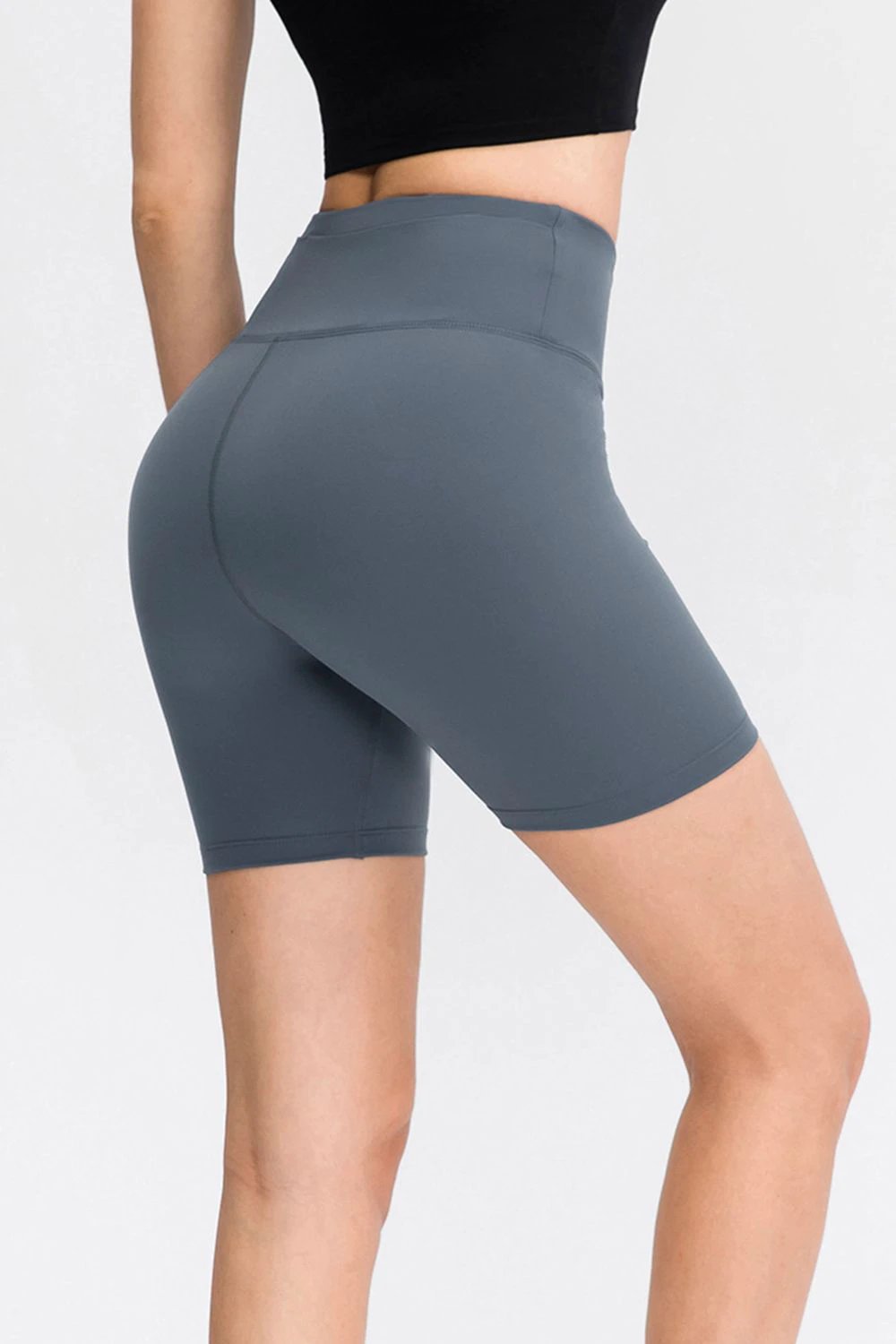Wide Waistband Sports Shorts by Lady Ros