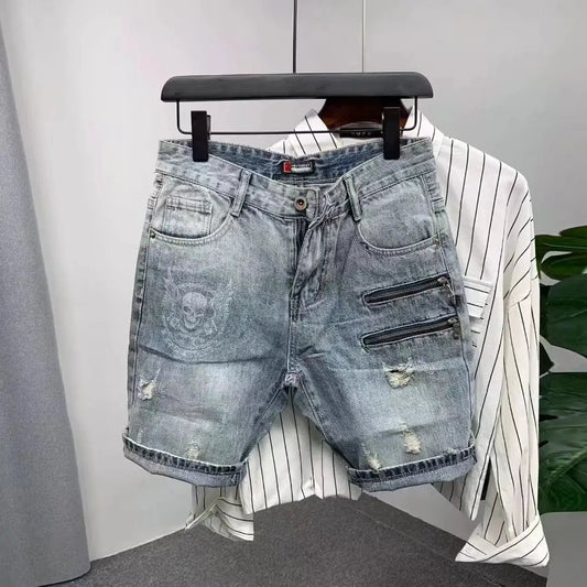 Men's Denim Shorts by GJG Denim