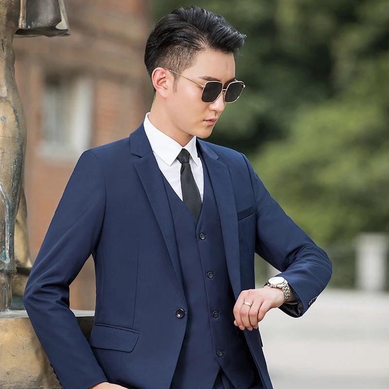 Casual Three-piece Suit For Men by GJG Denim