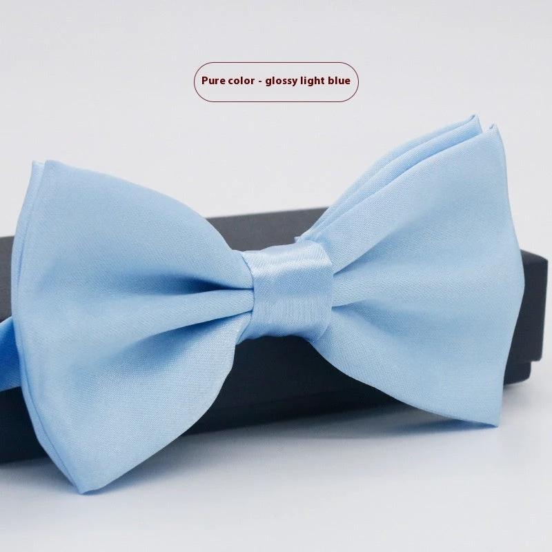 Men's Solid Color Bow Tie by GJG Denim