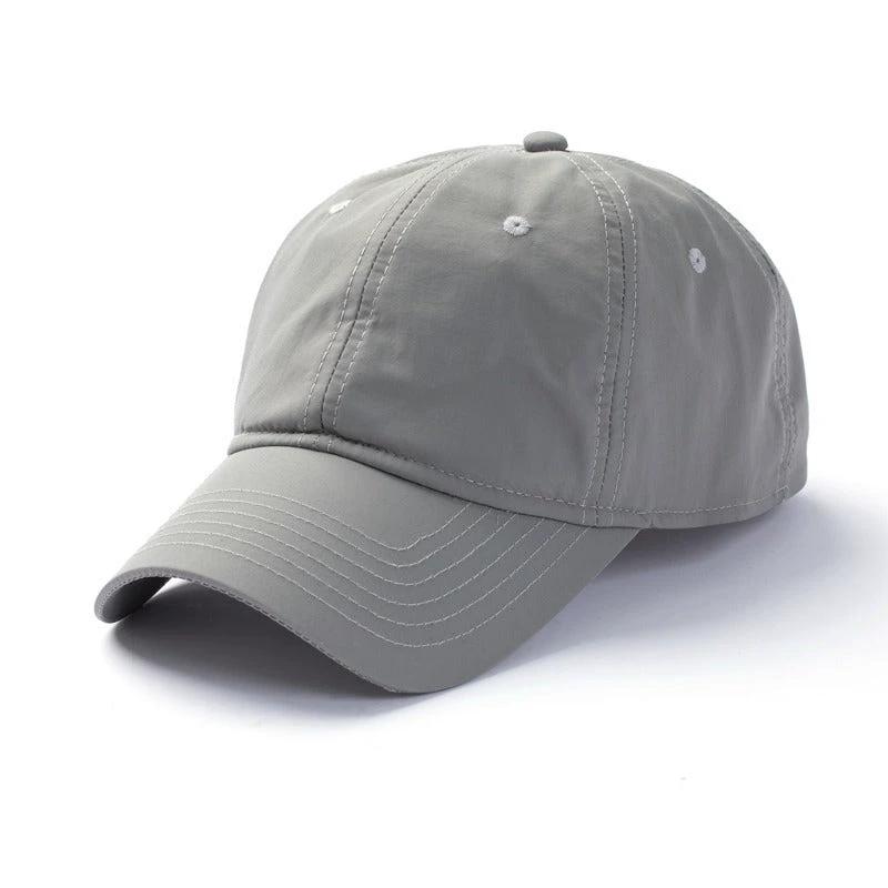 Outdoor Baseball Cap With Breathable Light Plate For Men by GJG Denim